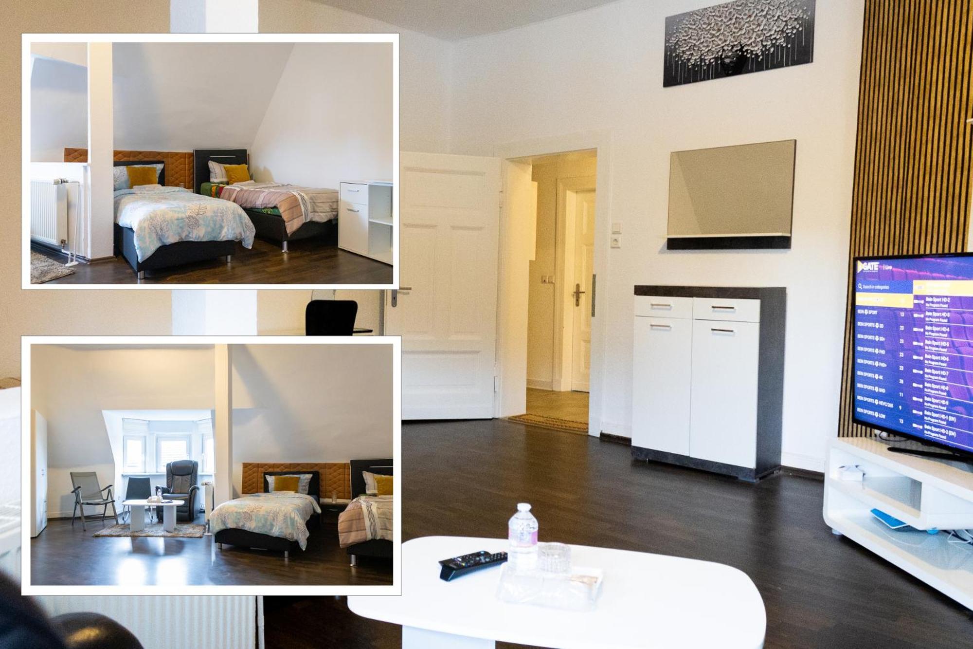Superior 3 Rooms, 4-8 Guests, Modern, Full Equipped Apartment Duisburg